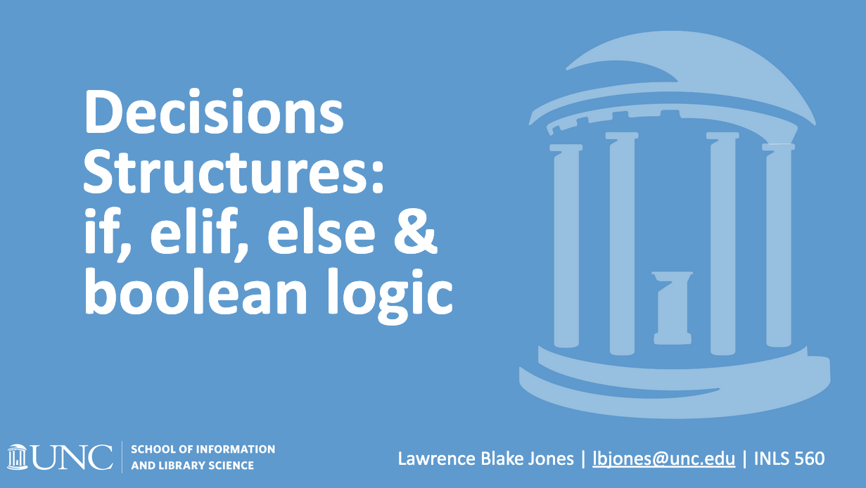 Decision Structures